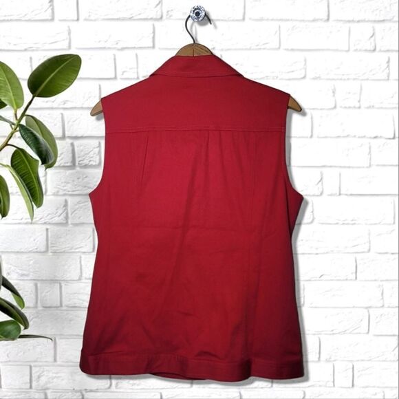 Quacker Factory Vest Rhinestone Sparkle & Shine NWT - Picture 2 of 8